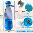GARRAFA MINI LIQUIDIFICADOR PORTÁTIL RECARREGÁVEL