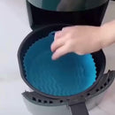 FORMA DE SILICONE PRA FRITADEIRA AIR FRYER MICRO-ONDAS COM ALÇA